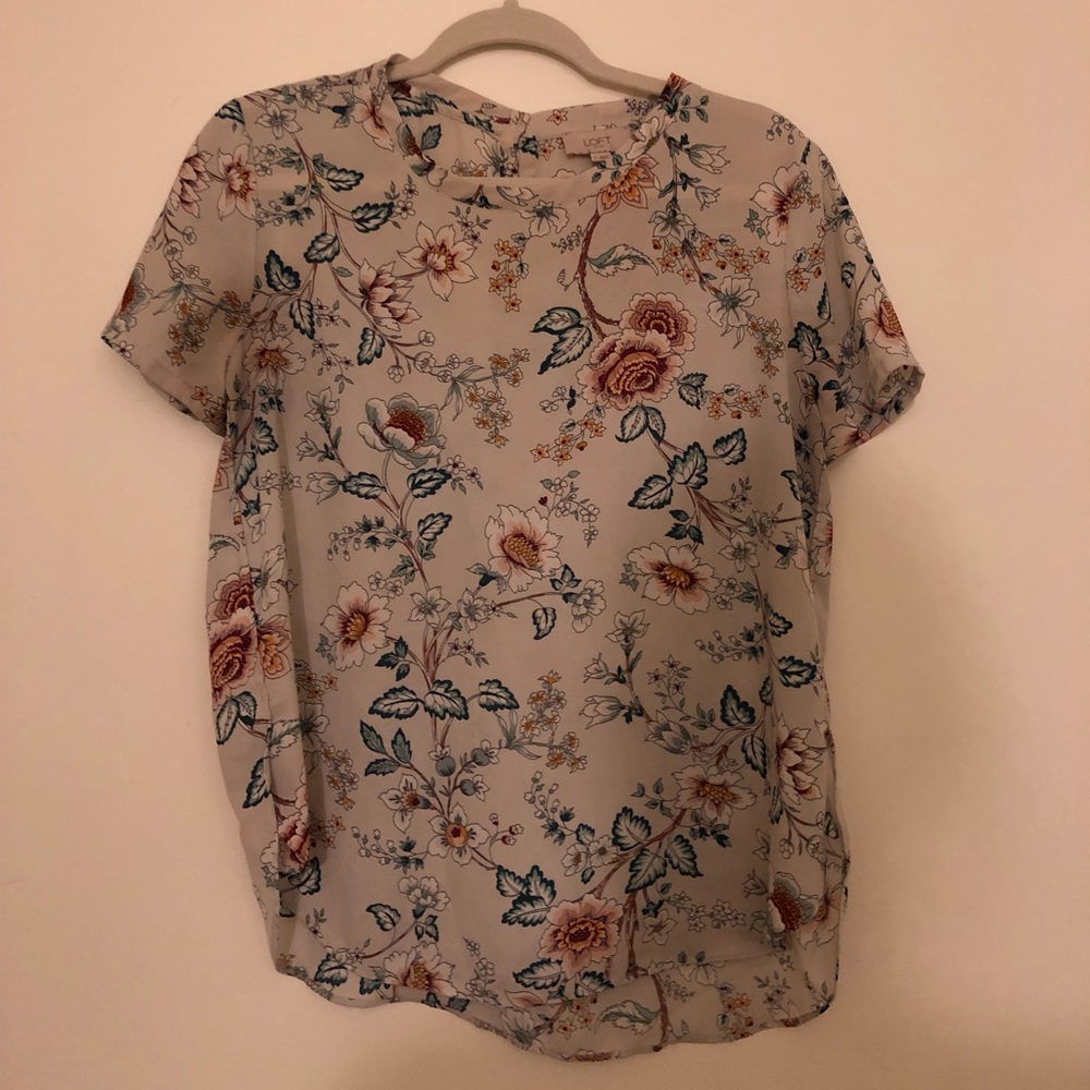 Loft Floral Blouse